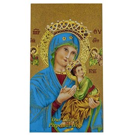 Our Lady of Perpetual Help Holy Card | Worship Holy Card