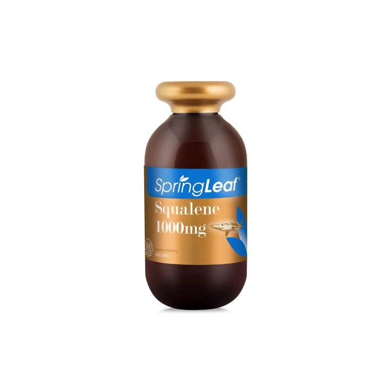 Spring Leaf Pure Squalene 1000mg 360Cap Antioxidant Vitamin Mineral Supplement