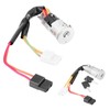 Metal Cylinder Switch with Keys Replacement Trafic Vivaro Primastar Silver