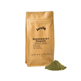 Jovvily Peppermint Powder - 1lb - Refreshing - Cool Taste - Herbal Tea