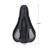 CXWXC Bicycle Saddle Cover, Ergonomic Gel Saddle Cover, Soft and