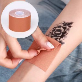 흉터커버테이프 문신지우기 타투가리개 5cm 진한색 Scar Cover Tape Tattoo Removal Tattoo Cover 5cm Dark Color