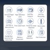 1080P HD Back Clip Camera Smart Anti Shake Motion Detection