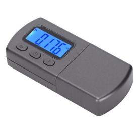 Shanrya ABS Turntable Digital Convenient for Playing, Modern Style, Stainless Steel Body, Stylus Dynamometer