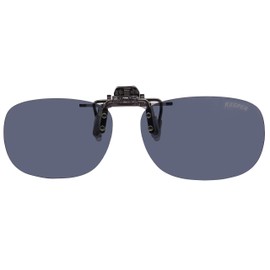 Cliponkeeper 9324 Keeper, Made in Japan, Clip-on Sunglasses, Sunglasses, UV Protection, Ultra Lightweight, Flip-up Type, Unisex, (Except for Yellow, Clear, Polarized Function), black (smoke)