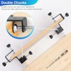 Aswalling 2Pcs Drawer Front Mounting Clips,Cabinet Drawer Installation Clamps Hardware