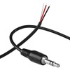 SIOCEN Replacement 3.5mm Male Plug to Bare Wire Open End