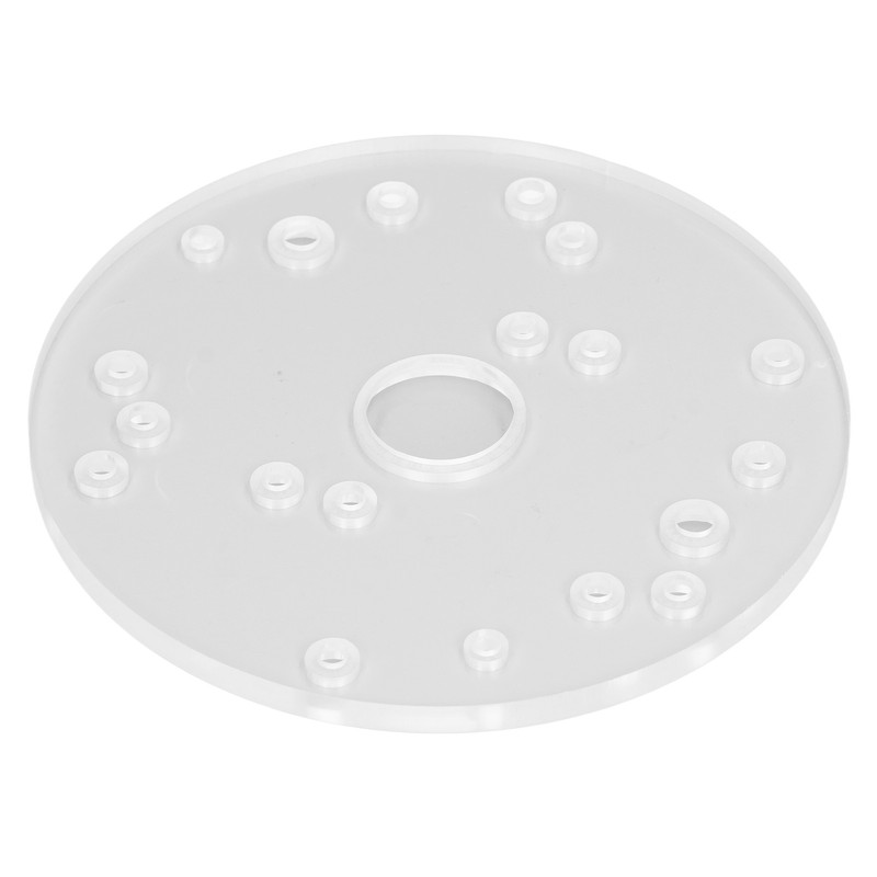 Universal Router Plate Kit Acrylic Baseplate for Bosch 6 1/2in