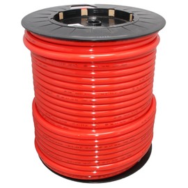 Neo-Pure 3/8" OD LLDPE Polyethylene Tubing – 500 ft Roll (Red) | Flexible and Durable Tubing for Water Filtration, Beverage Dispensing, Plumbing, and Industrial Use