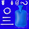 2 Quart Home Enema Bag Kit with Hose Tips and