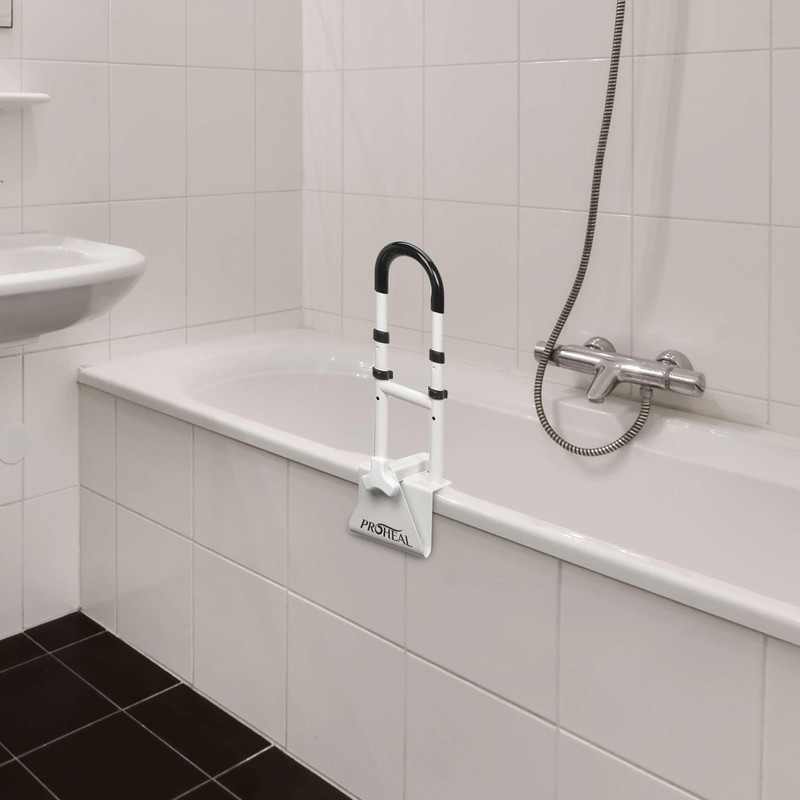 Adjustable Bathtub Grab Bar for Seniors and Fall Risk Patients