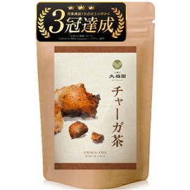 Ocha no Daifukuen Chaga Tea Additive-Free Tea Bags, Caffeine-free, 30 Packets (Chaga, 0.8 oz (2 g) x 30 Packets, Choose Your Health Tea