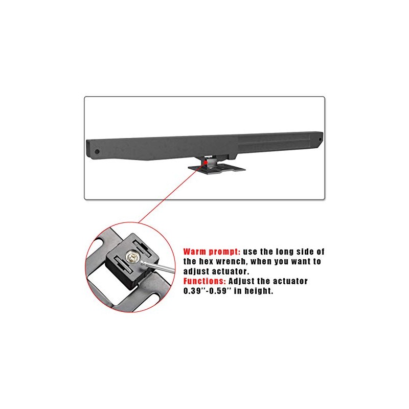 2PCS Barn Door Soft Close Mechanism Spring Buffer Damper Upgraded