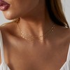 CAROVO Gold Choker Necklace for Women 14k Gold Plated Cute