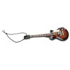 Miniature Electric Guitar Model Exquisite Wooden Guitar Ornament for Music
