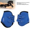 2Pcs PU Neoprene Leg Horse Boots Horse Leg Brace Guards
