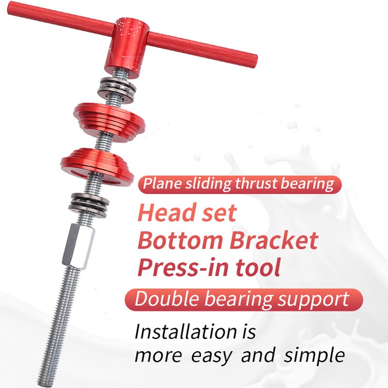 Lebycle Bike Headset Cup Press Tool Bicycle Headset BB Bottom