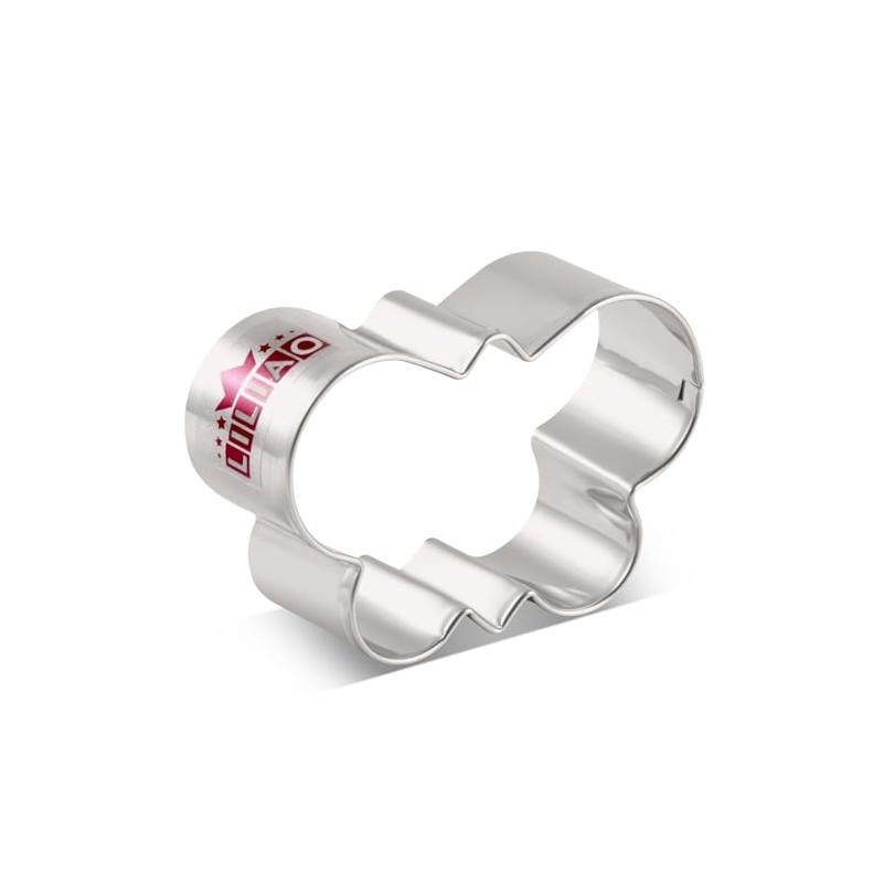 LILIAO Mini Butterfly Cookie Cutter, 2.7 x 1.8 inch, Stainless