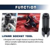 LL-Auto Fuel Injector Line Removal Tool 17MM Socket for 6.7L