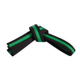 Mastery Apprentice (black belt/Green stripe, 3)