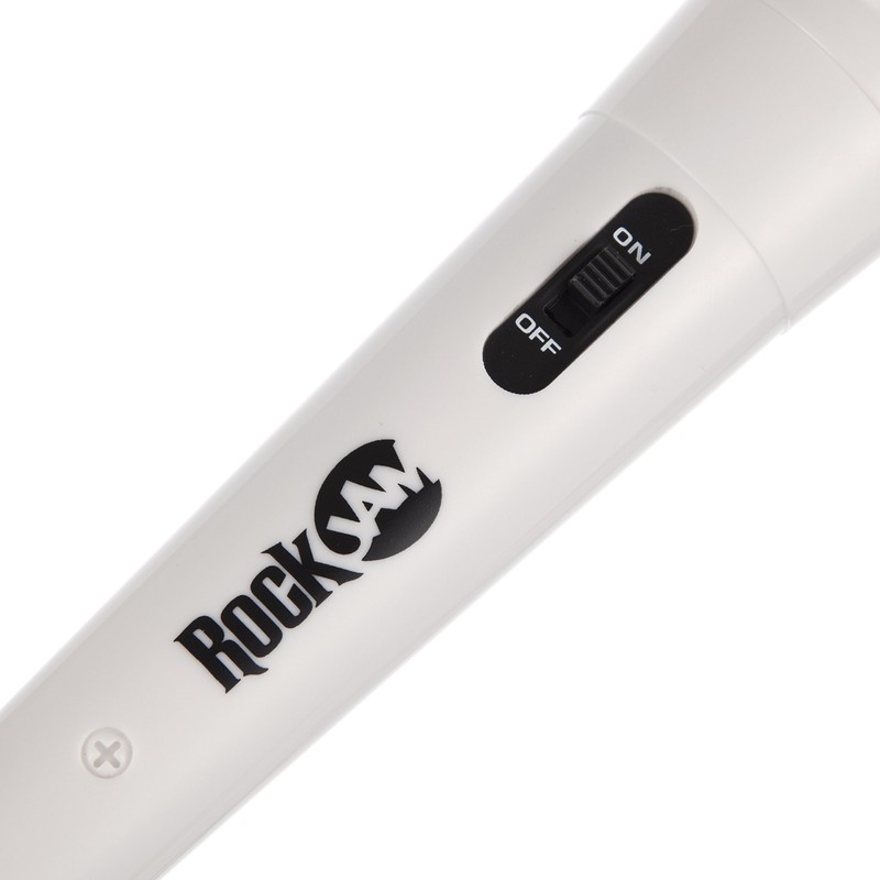 RockJam Karaoke Microphone Wired Unidirectional Dynamic Microphone with Three Metre