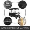 VEVOR 4 Passenger Golf Cart Cover Driving Enclosure Waterproof Person