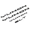4PCS Set Door Rear SLT Yukon Emblems Letters 3D Badge