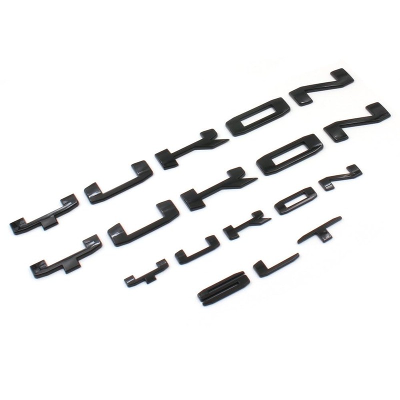 4PCS Set Door Rear SLT Yukon Emblems Letters 3D Badge