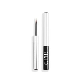 OFIR Brow Tonic Serum Browliner | Cruelty-Free Hybrid Makeup & Skincare | Smudge-Proof Matte Finish with Hyaluronic Acid & Plant Extracts | Strengthening Brow Serum | Cacao - Dark Brown, 0.057 Oz