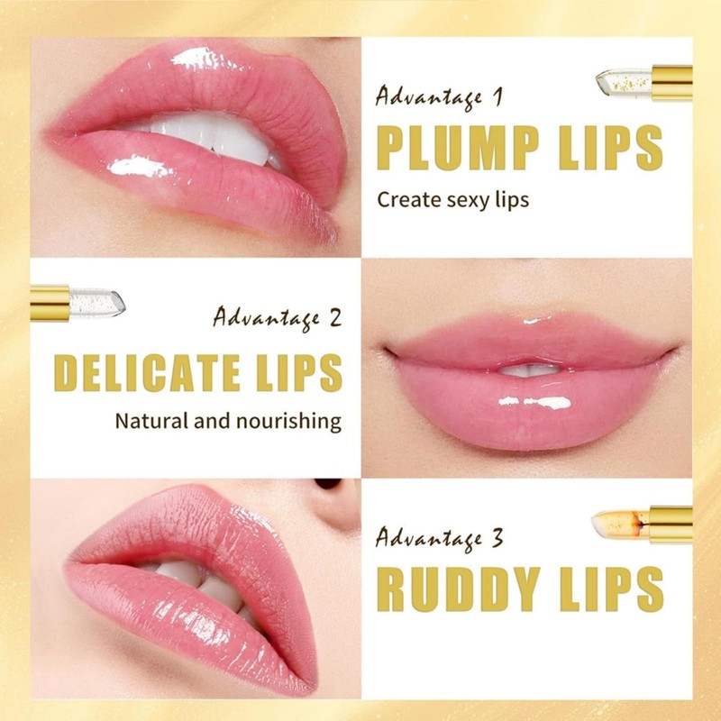 Transferproof Color Changing Lipstick,PH Adjusting Lipstick,Lip Repair Balm,Transfer Proof &