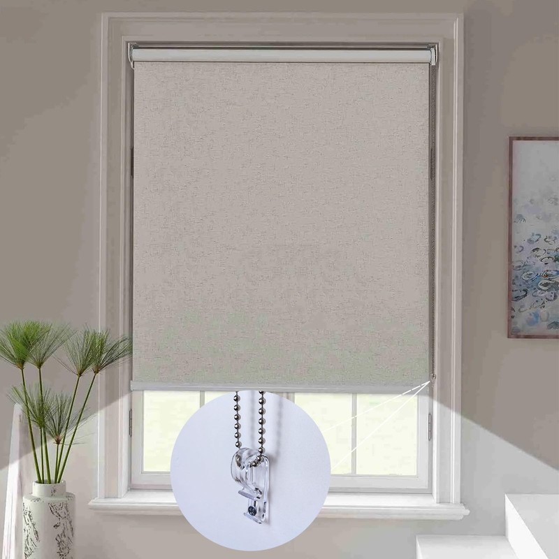 Roller Shade Chain Safety Clips 8 Pack Clear Cord Guide,
