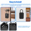 Miawtro Key Safe, Keysafe Wall Mounted Outside Waterproof with Removable