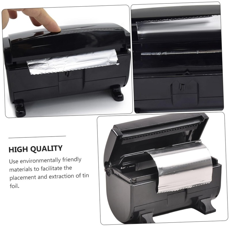 WOONEKY Fashion Design Tin Foil Cutter Machine Quick Storage Hairdressing