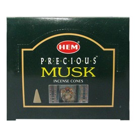 Precious Musk Incense Cones And Cone Incense Burner Bundle Insence Insense Hem Incense