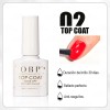 Kit Base Coat Top Coat Top Matte 7.5ml Gel Uv/led