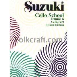 Alfred Suzuki Cello School Volume 6