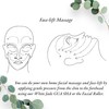 Generic Lucky LAMA White Jade Roller and Gua Sha 2