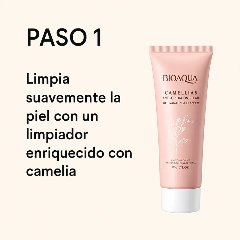 Bioaqua Set 6 Pasos Estilo Coreano-luminosidad + Antiarrugas