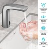 KRAUS Indy Touchless Sensor Bathroom Faucet with Control Box and