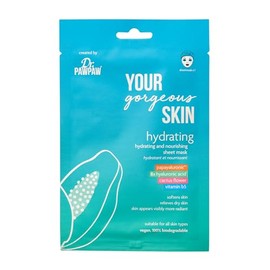 Dr. PAWPAW Your Gorgeous Skin Mascarilla hidratante y nutritiva | Papayalurónico, 8 veces hialurónico, flor de cactus y vitamina B5