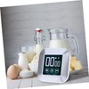 KICHOUSE Commercial Grade Kitchen Timer Large Screen Digital Timer Magnet