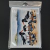 Caroline's Treasures Oystercatchers Feeding Greeting Cards Pack of 8 Blank