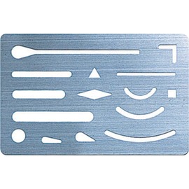 sinwa測定 Shaped Air Board Stainless Steel 70963 