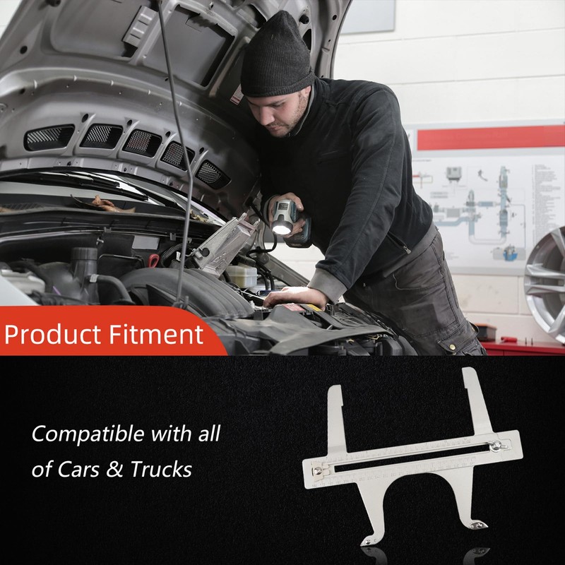 RAMATA Adjusting Brake Shoes and Installing Drum/Brake Resetting Gauge/Brake Reset
