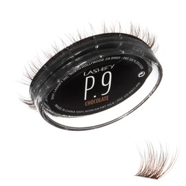 Lashify Plushy 9mm Gossamer Lashes in Chocolate Color, Easy DIY False Lashes for a Voluminous Yet Still Natural Look