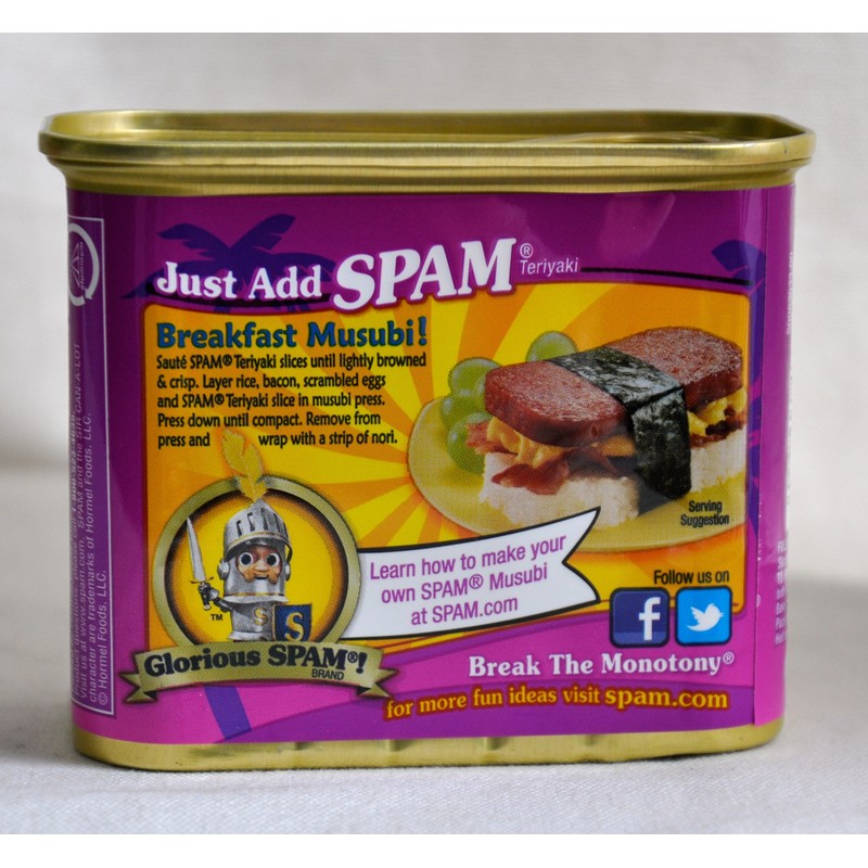 Hungry Jack SPAM Can Bundle - Teriyaki and Bacon Flavor