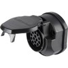 Herth+Buss 51305031066 Socket with Seal, Centre Outlet