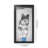 ArtToFrames 11x23 Inch Black Picture Frame, This 1.25 Inch Custom