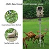 Trail Camera Holder, Adjustable Ground Mount for Wildlife Cameras, Universal