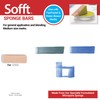 Sofft Artist Tools by Golden, Flat Sponge Bars, Pack of